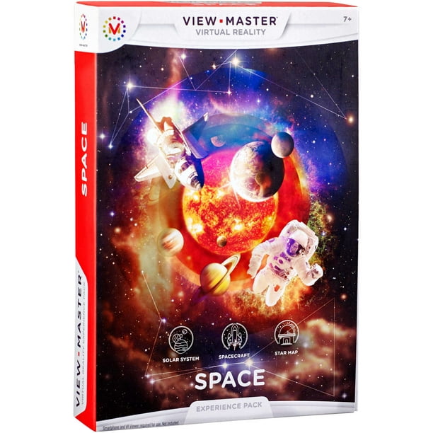 2 Viewmaster Virtual Reality Experience Packs WILDLIFE AND SPACE